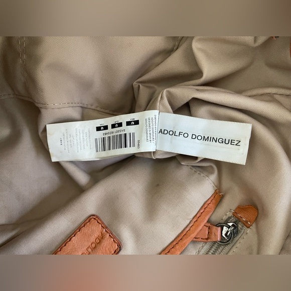 Adolfo Dominguez Brown and Tan Shoulder Bag - Picture 5 of 16